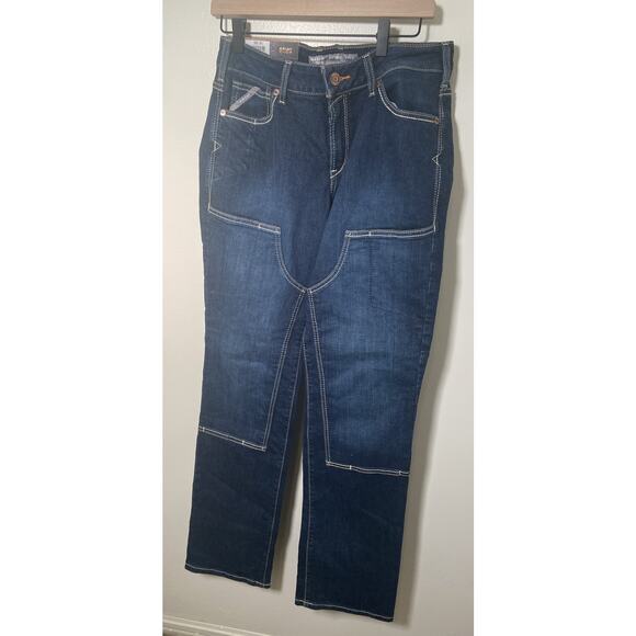 Ariat Rebar Work Flex Womens Perfect Rise Straight Leg Jeans NWT 10036684 - Picture 1 of 6